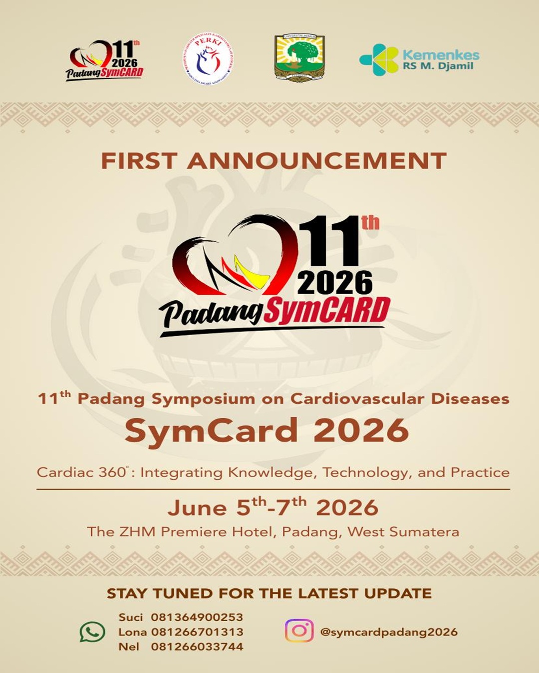 First Announcement ACC Symcard 2026
