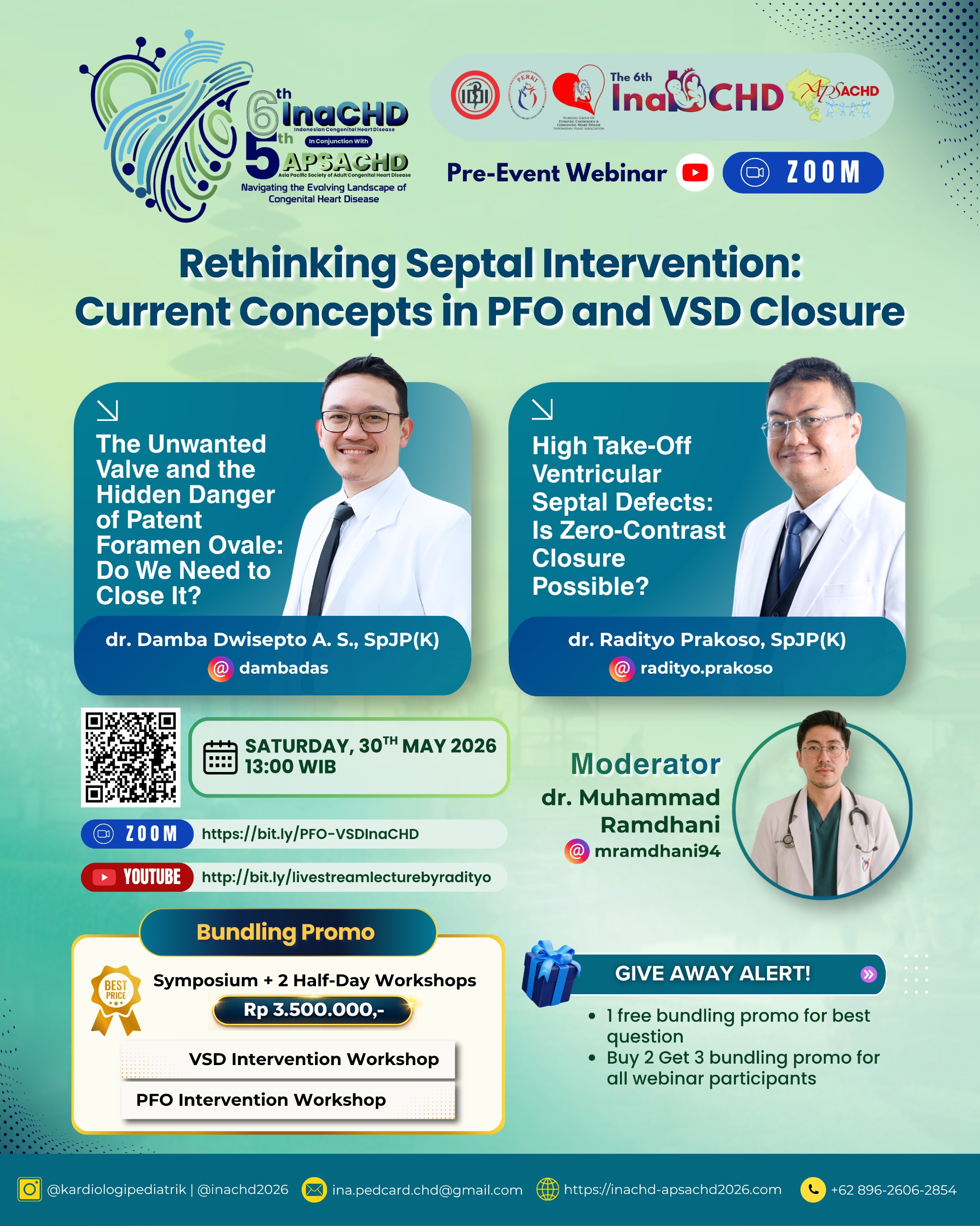 Pre-Event Webinar InaCHD 2026 x APSACHD 2026